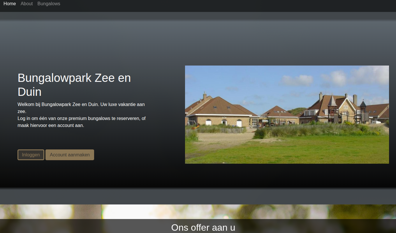 Bungalowpark Zee en Duin